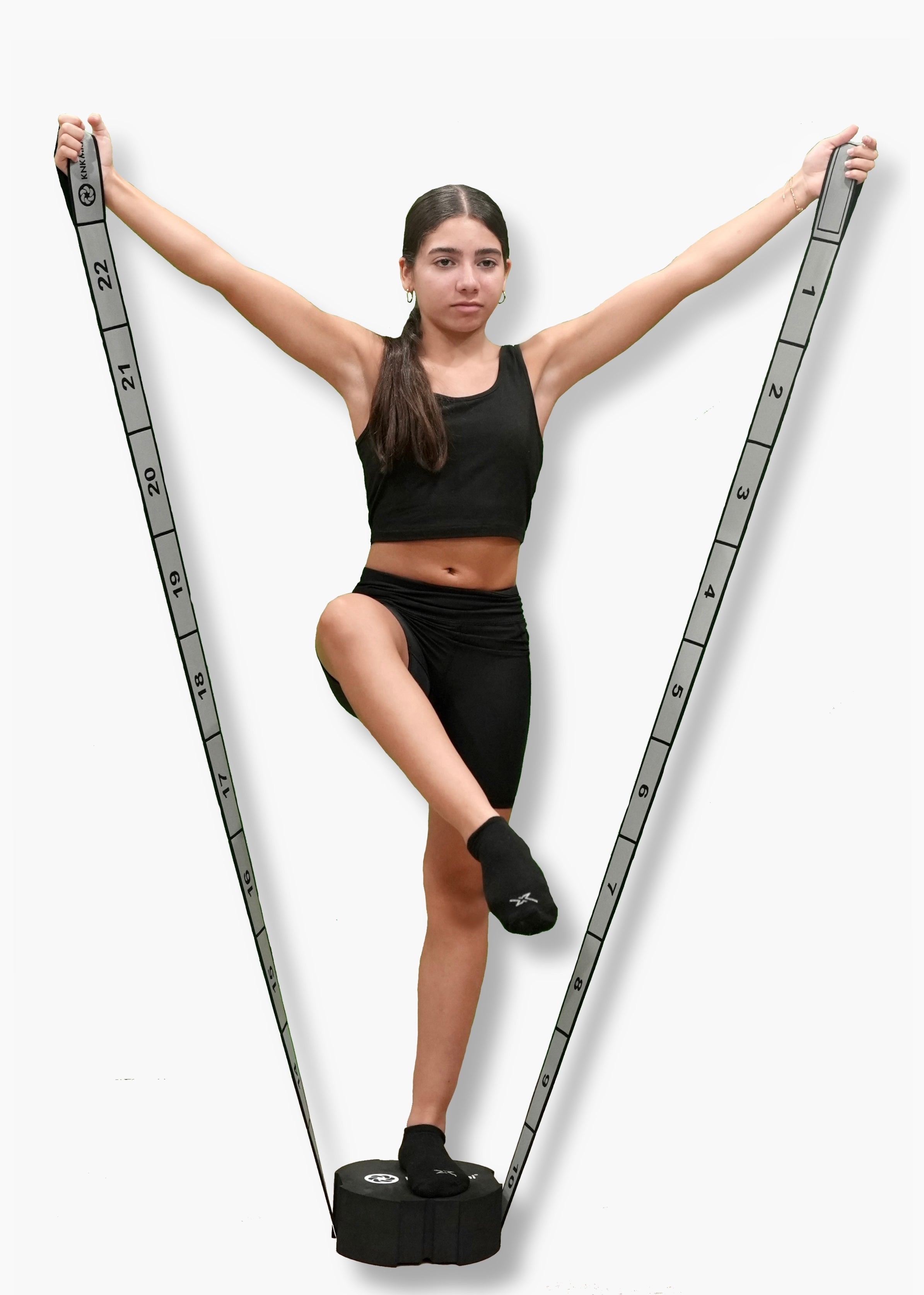 KNKMiami Stretch Band Platinum 24 Loops - Medium Resistance