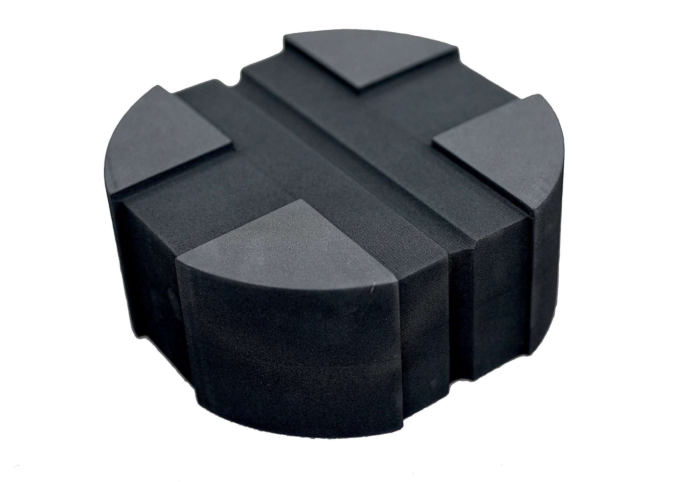 CIRCULAR YOGA BLOCK + PREMIUM BUNDLE (24 Loops Light Resistance Stretch Band)