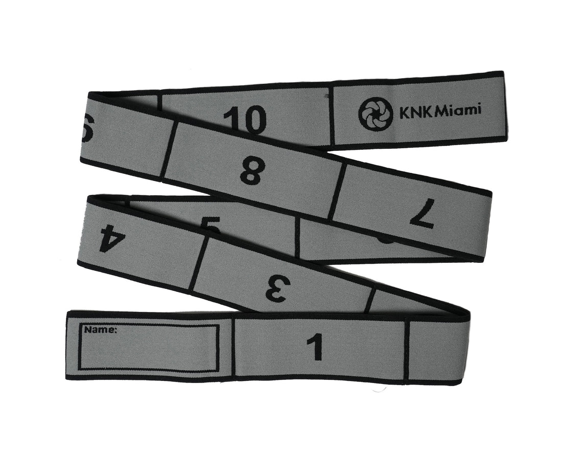 KNKMiami Stretch Band Platinum 12 Loops - Medium Resistance