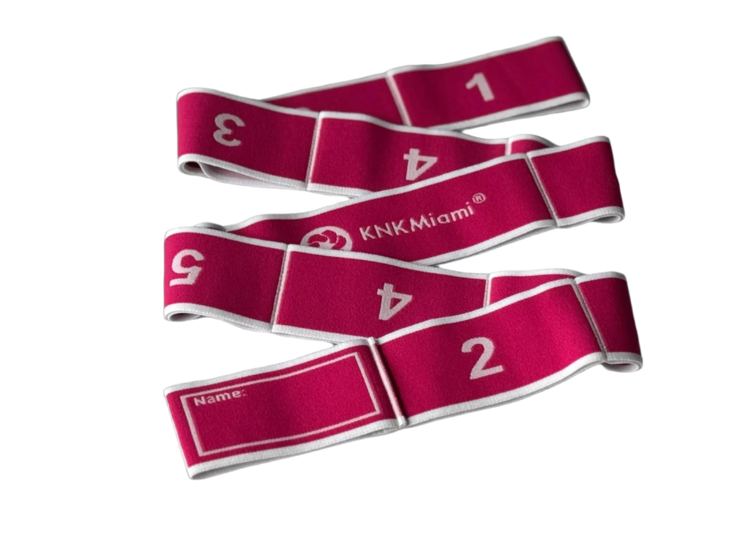 CIRCULAR YOGA BLOCK + PLATINUM PRO BUNDLE (24 Loops Medium Resistance & 11 Loops Light Resistance Stretch Bands)