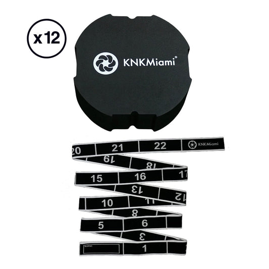 PAY 10 GET 12 - CIRCULAR YOGA BLOCK + PREMIUM BUNDLE (24 Loops Light Resistance Stretch Band)