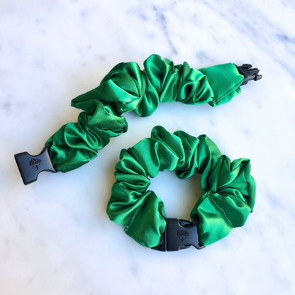Buckle Scrunchie - Vibrant Solid Colors - No Snagging, No Tangles