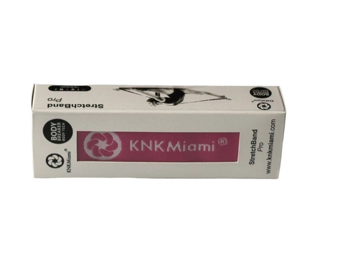 KNKMiami x Bodybreaker Collaboration Stretch Band Pro 11 Loops Pink – Medium Resistance