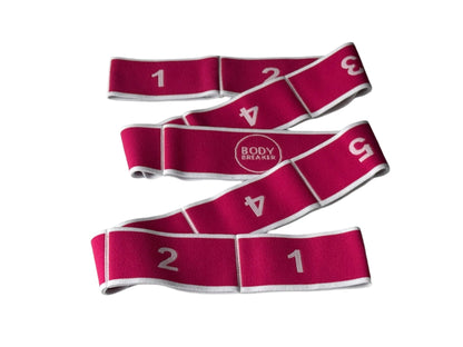 KNKMiami x Bodybreaker Collaboration Stretch Band Pro 11 Loops Pink – Light Resistance