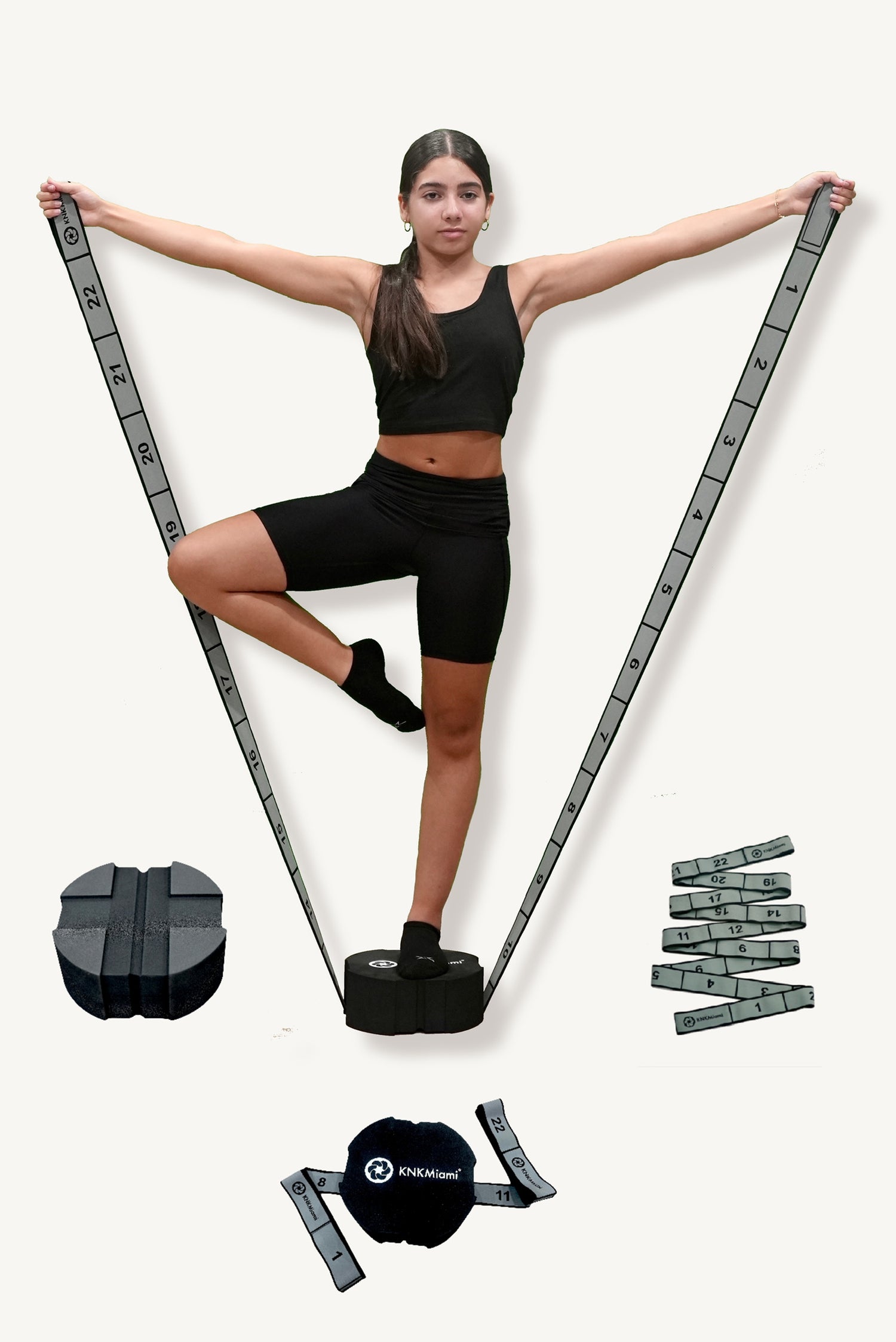 Stretch Band Ultra 24 Loops Heavy Resistance for Dancers Yoga Fitness –  KNKMiami